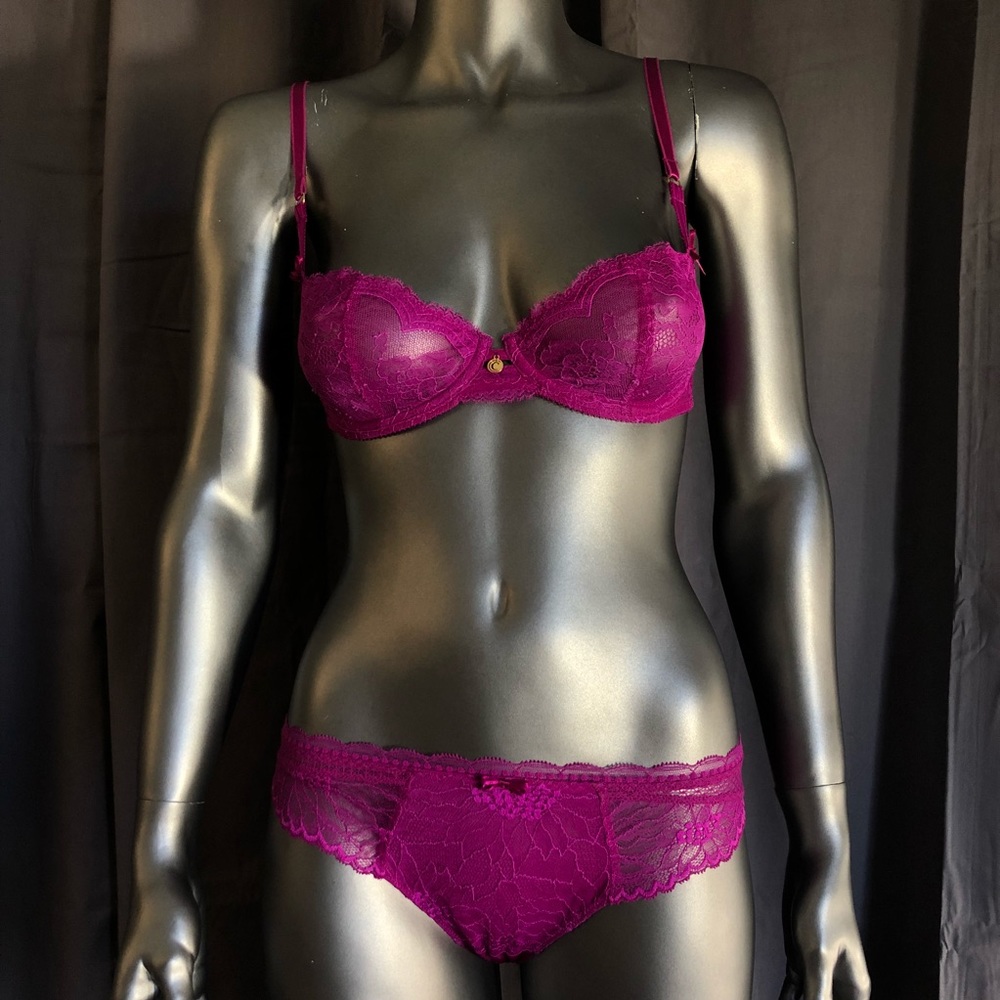 CHANTELLE Set of Presage Bra & Opera Lace Panties